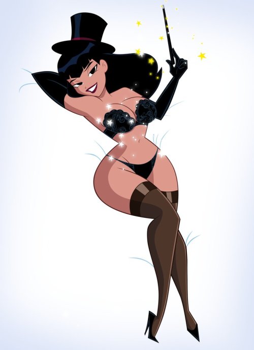 grimphantom2: Commission: Zatanna, Sexy Enchantment adult photos