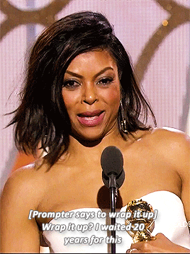 flawlessvevo:  Taraji P. Henson Wins Golden Globe for “Best Actress in a Television