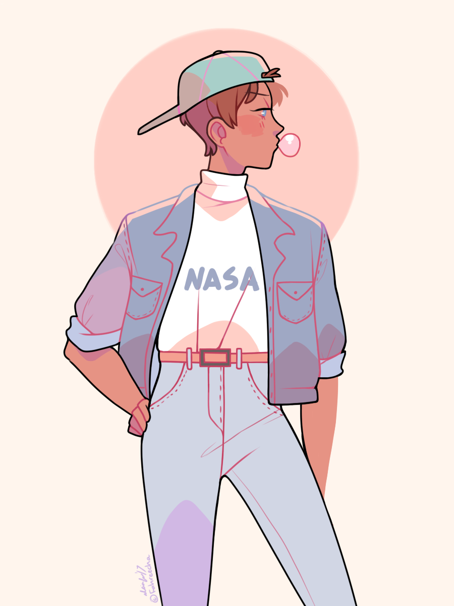 fahreecha:  an attempt at lance in 90s fashion!