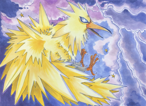 Thoughts of the king.also have a shiny zapdos.