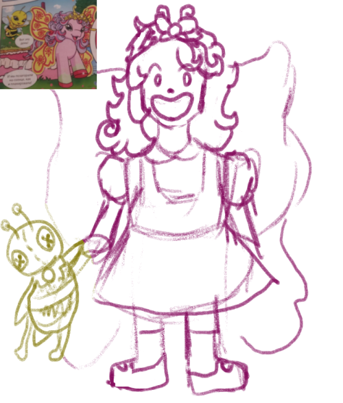 Here Also Little Sketch Of His Daughter