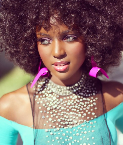 thebeautyofblacknudist: Diana Danelys De Los Santos better known as Amara La Negra or Amara Santos