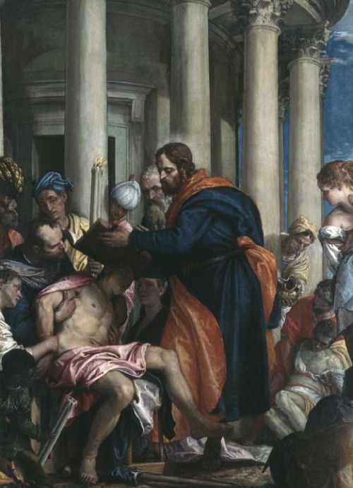 Saint Barnabas healing the sick, 1566, Paolo VeroneseMedium: oil,canvas