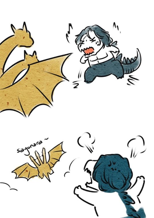 afterblossom: Godzilla AU! 
