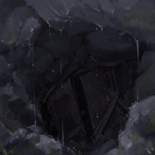 I don’t THINK I ever put these up here. Probably. I think. Maybe.Top: A cave and what happens when y
