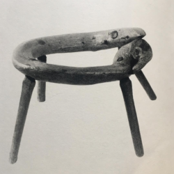 poetryconcrete:Peasant stool, from Voïvodie de Lublin, Poland.