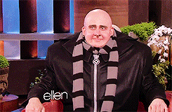  The first television appearance of Gru from adult photos