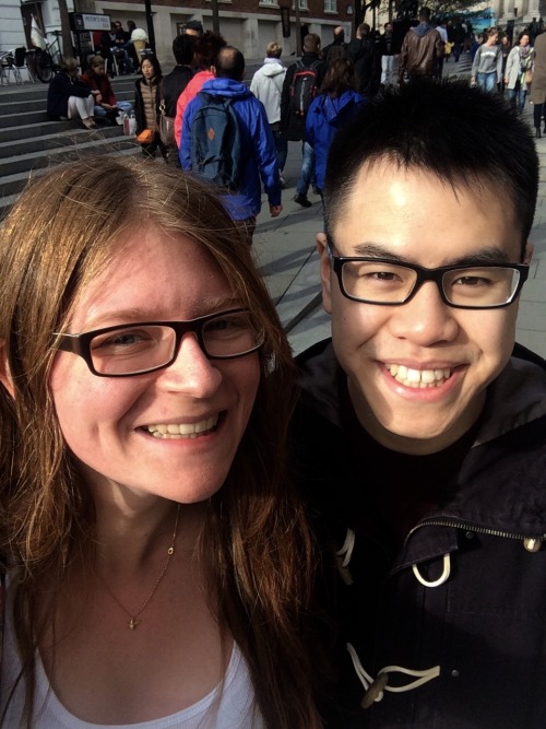 Sunday 9th October 2016Today Peter and I went for a walk around St. Pauls and the Millenium Bridge b