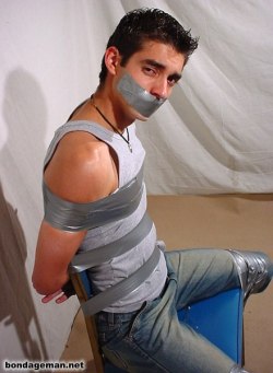 Tape Gagged Men