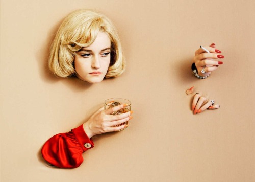 supermodelgif:“modern living” photographed by alex prager for garage magazine