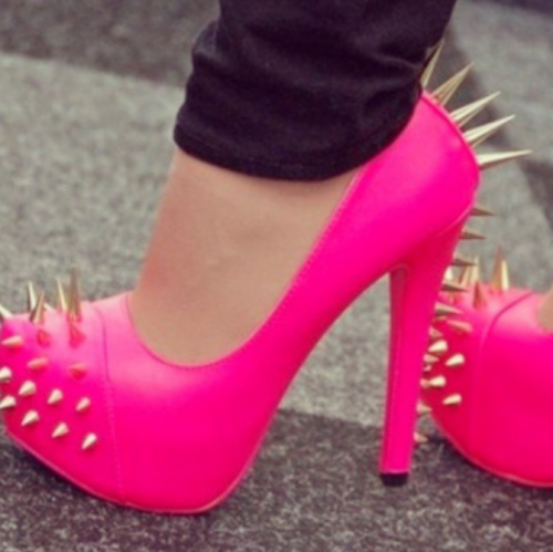 stiletto heels