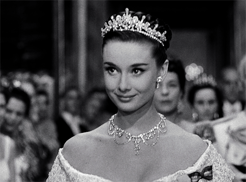 gregory-peck:Audrey Hepburn in Roman Holiday (1953) dir. William Wyler