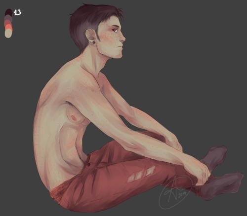 hachidraws:     broody dark!marco is skeptical about your unlucky number choice