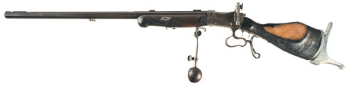 Martini Style Schuetzen Target Rifle by J. Blattmann of Waedenswyl, Switzerland, Late 19th century.f