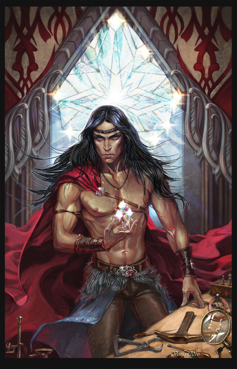  venlian : Heart of FeanorSilmarils were Feanor’s crown of creation. Bright, filled with light of 