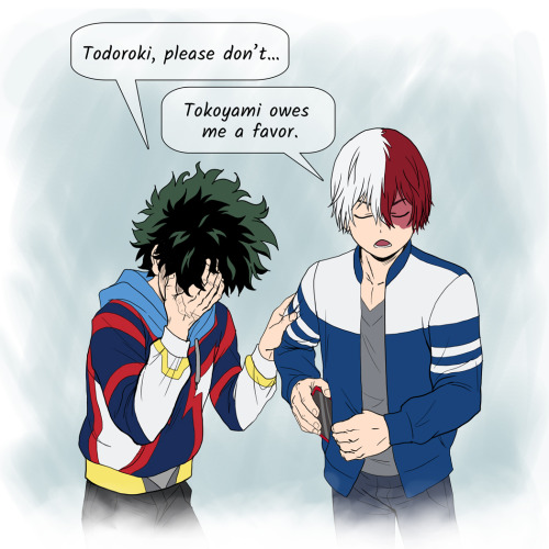 Quick Comic I Did Based On This Posthttps://incorrectheroesintraining.tumblr.com/post/616129497391136768/midoriya-someones-been-bothering-me-but-i-dontI