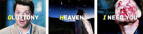 babyintrenchcoat:  deancas alphabet {merthur} 