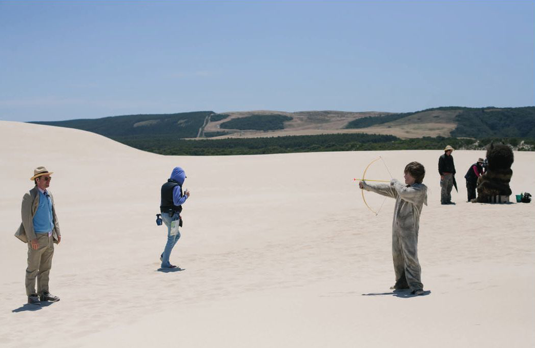 gyllenhaals: On the set of Where the Wild Things Are from HUCK magazine The Spike