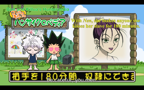 WAIT ONE MORE POST BECAUSE GON AND KILLUA JUST KISSED IN THIS HUNTERPEDIAhow am I not supposed to sh