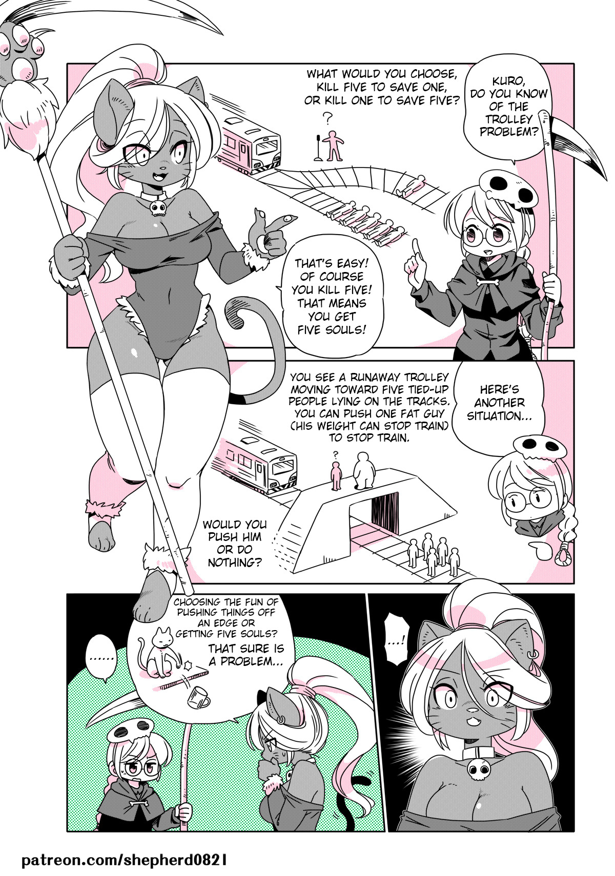 Modern MoGal # 059 - Cat always do cat&rsquo;s thingPatrons hope you love kuro