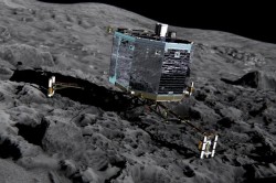 wefuckinglovescience:  Congratulations, ESA, you’ve made history!  Philae robot makes historic landing on comet: http://bit.ly/1yAqbg9 