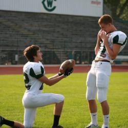 Into lads in white nike sports socks