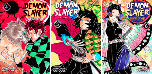 kyojuuros: Kimetsu no Yaiba // Manga Volume Covers