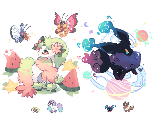 charamells: Pokemon fusions