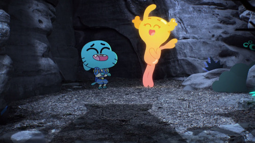 jordancarr1995:  I like that scene when Gumball and Penny and laughing scene on The Romantic