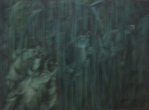 Umberto Boccioni, “States of Mind” (1911)The Farewells, Those Who Go &amp; Those Who Stay