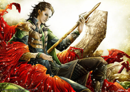 Loki Laufeyson by VanRah After the battle of the dark world (warning: spoil lol)Notice that Loki is 