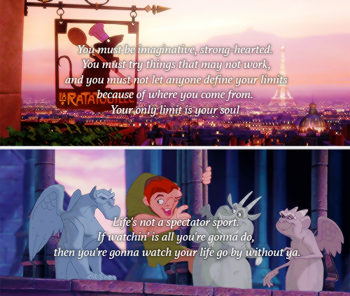 disneyismyescape: Some inspirational Disney quotes as suggested by my followers ♔ 