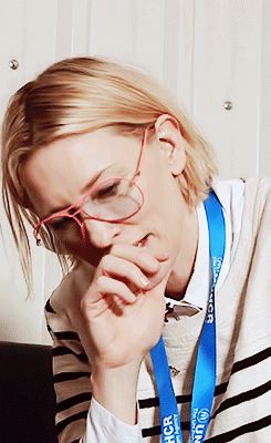 dearcateblanchett:UNHCR Ambassador Cate Blanchett