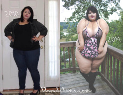 Bbwsweetadeline:  Iâ€™Ve Gotten So Huge Over The Years! See For Yourself At