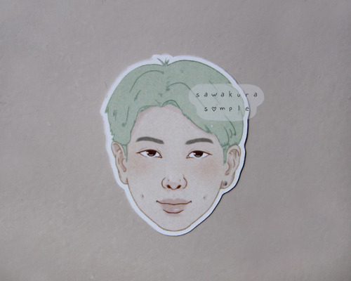 sawakura:  BTS stickers — Blood, Sweat and Tears MV visuals. For more info / to order:- email: