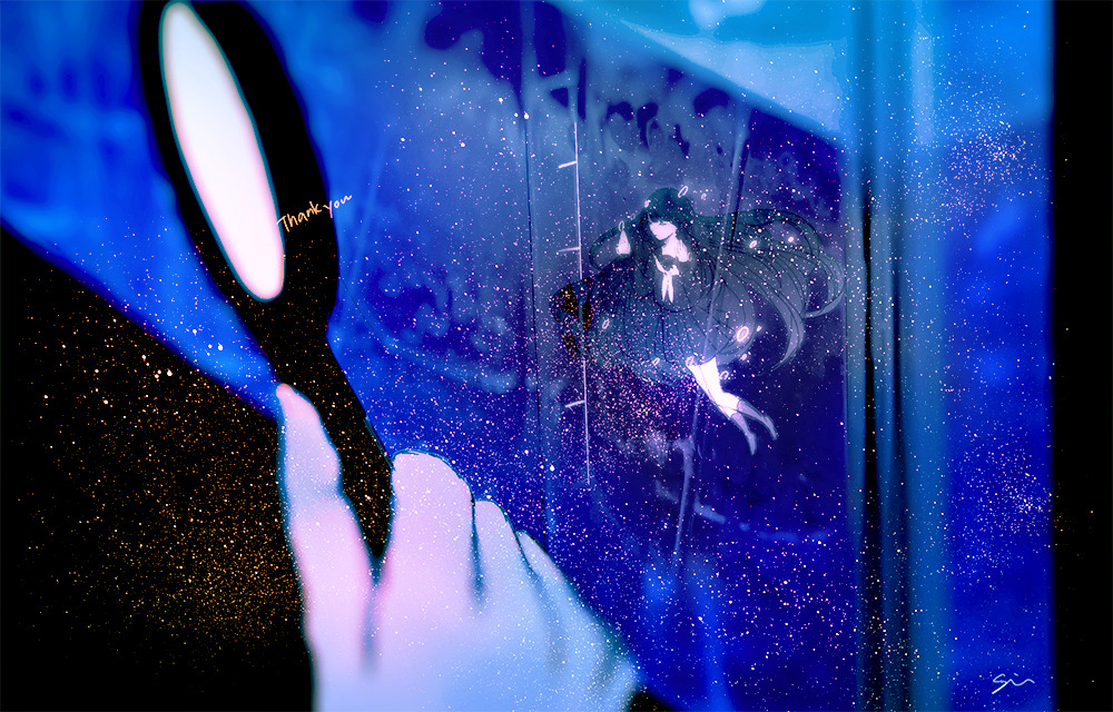 ramuneblue:  私を見つけてくれてありがとう。