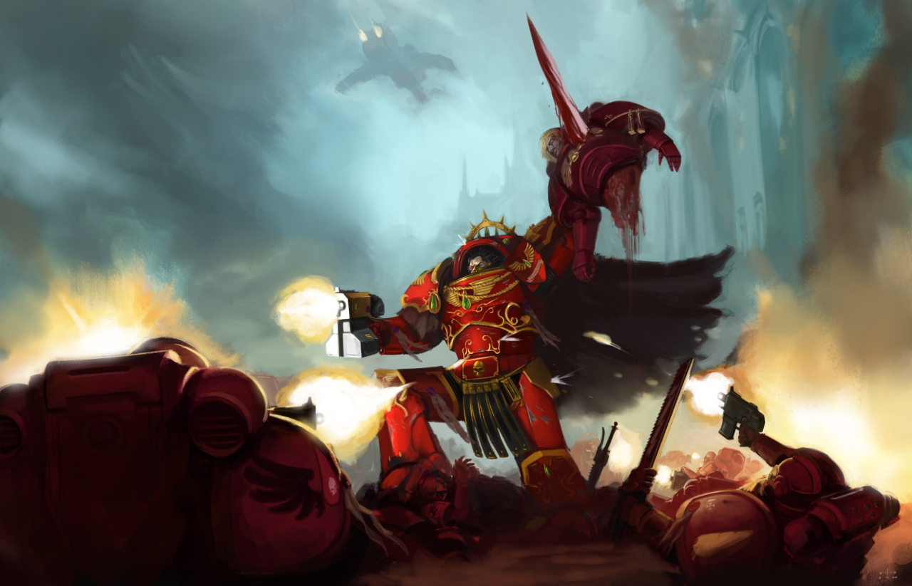 and tone lustre Warhammer 40K Database • earltheartist: A Blood Purge commission if...