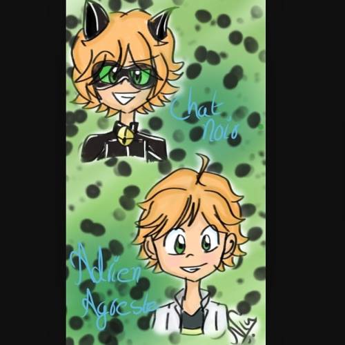 I know it was chat noir appreciation day but I was busy yesterday so&hellip;couldn&rsquo;t p