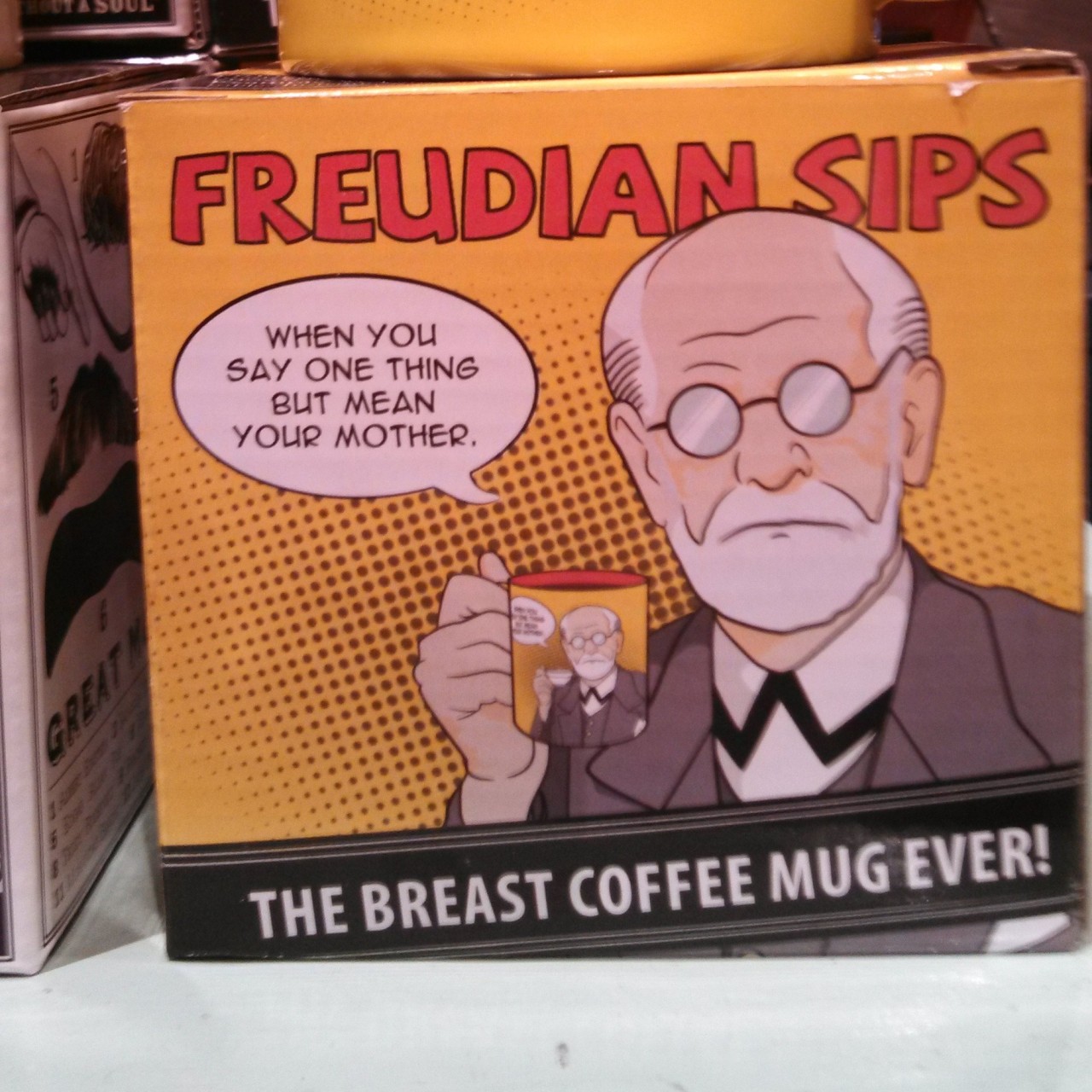 holybazookas:  Got this for my psych major boyfriend. 