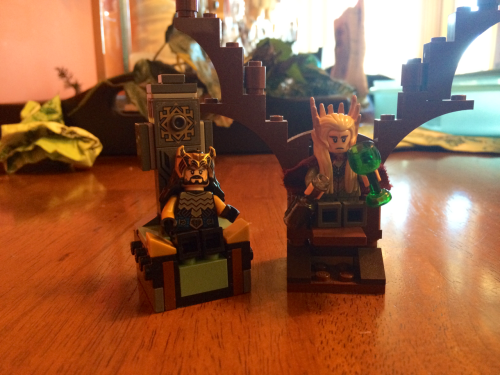 “Oh hey Thranduil, guess who’s throne is cooler than yours?” “Shouldn’