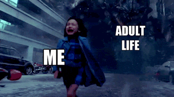 Me running from student loans like