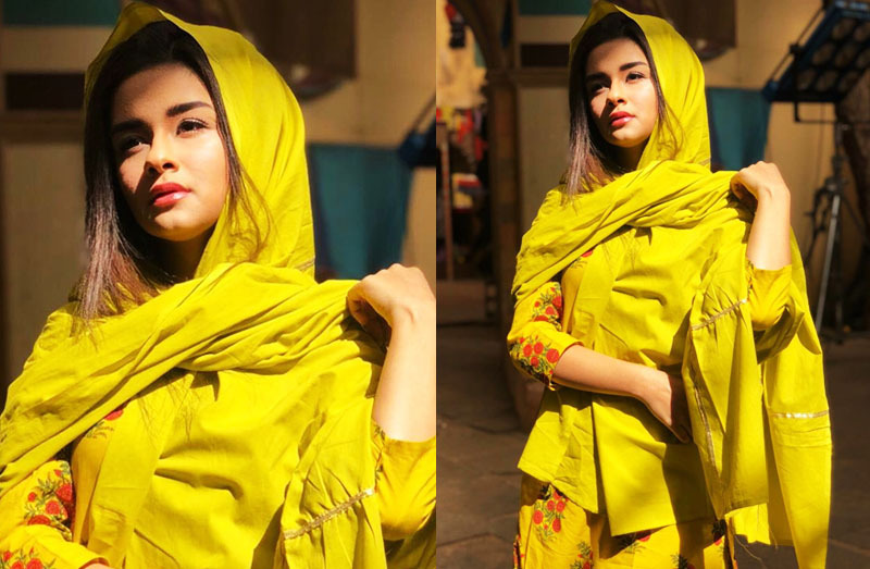 Aladdin Naam Toh Suna Hoga Princess Yasmine Yasmine Avneet Kaur Aladdin Dress - Charmboard Avneet Kaur Looks Like A Princess Off Screen Too
