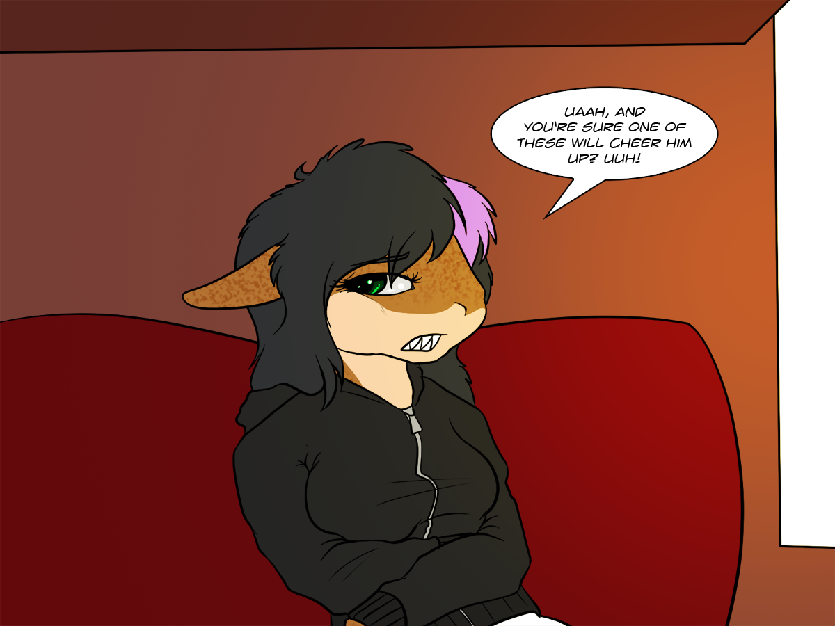 Yush, it will, cus he&rsquo;s a little attention-loving pervybutt &gt;w&lt;