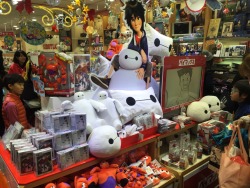 nevercage:  The amount of Baymax goods increased