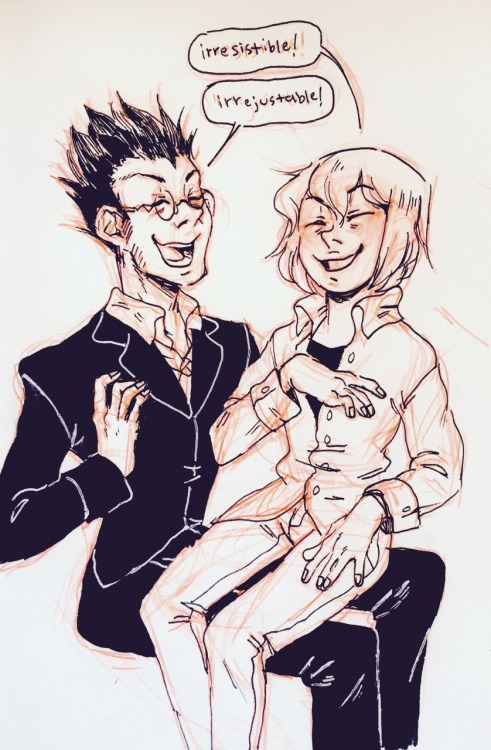 koukouvayia: kurapika drunk teaching leorio english from the 1999 drama cd is a treasure&n