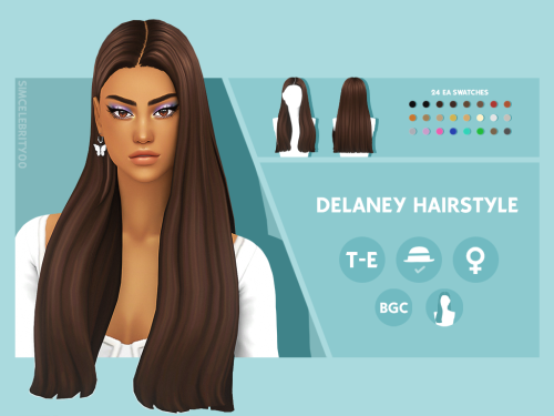 Delaney HairstyleA classic long hairstyle good for any occasionHairstyleAvailable for Teens-Elders24