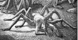 saint-of-the-pit:  Illustration of Arachne