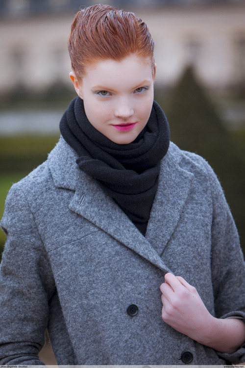 clichey: Anastasia Ivanova Dior - Paris Fashion Week PAP AW14