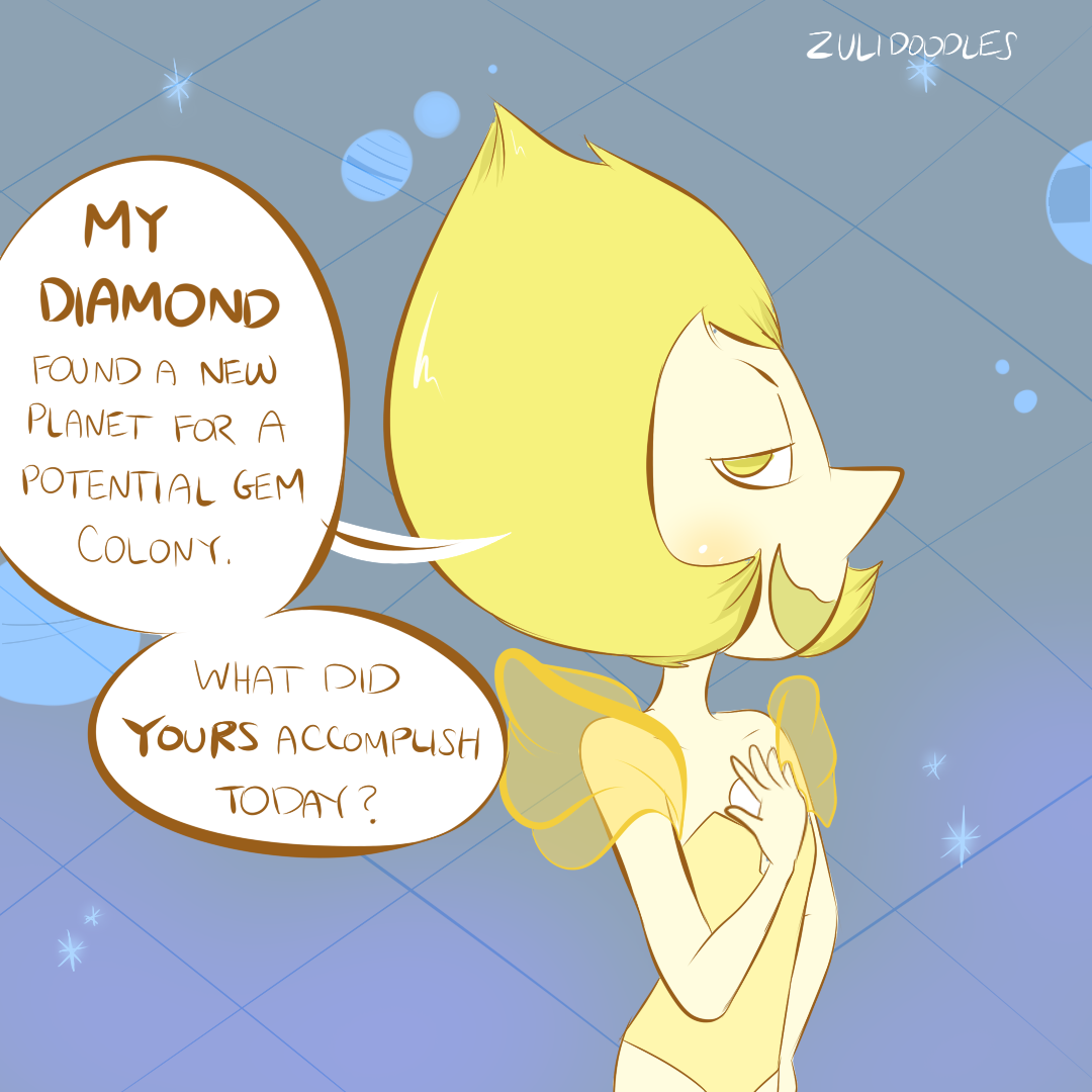 plagueofgripes:  zulidoodles:  [[What a Steven Bomb that was!! Here are some Diamond