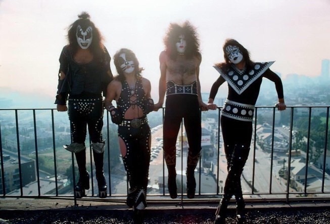 Posted @withregram • @acefrehleysshadow #Kisstory Playboy Building Los Angeles, California, January 16, 1975Photographer:Richard CreamerBy the end of November touring had settled down into a more structured routine with the band taking the middle slot